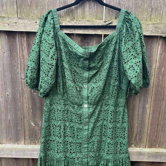 green emerald velvet dress Veronica Beard Amber Dress Green Multi